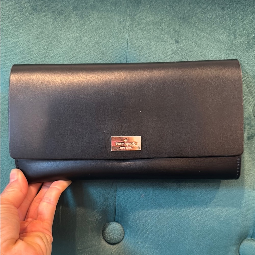Kate Spade Midnight Black Clutch
